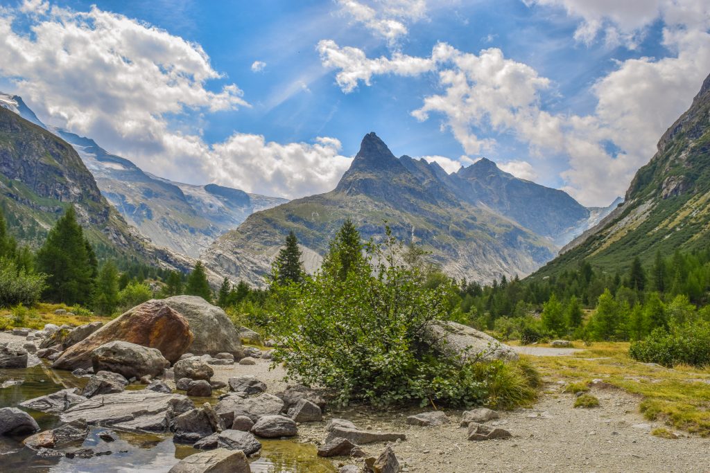 Photo du Mont Miné et du Glacier de Ferpècle - Page Présentation